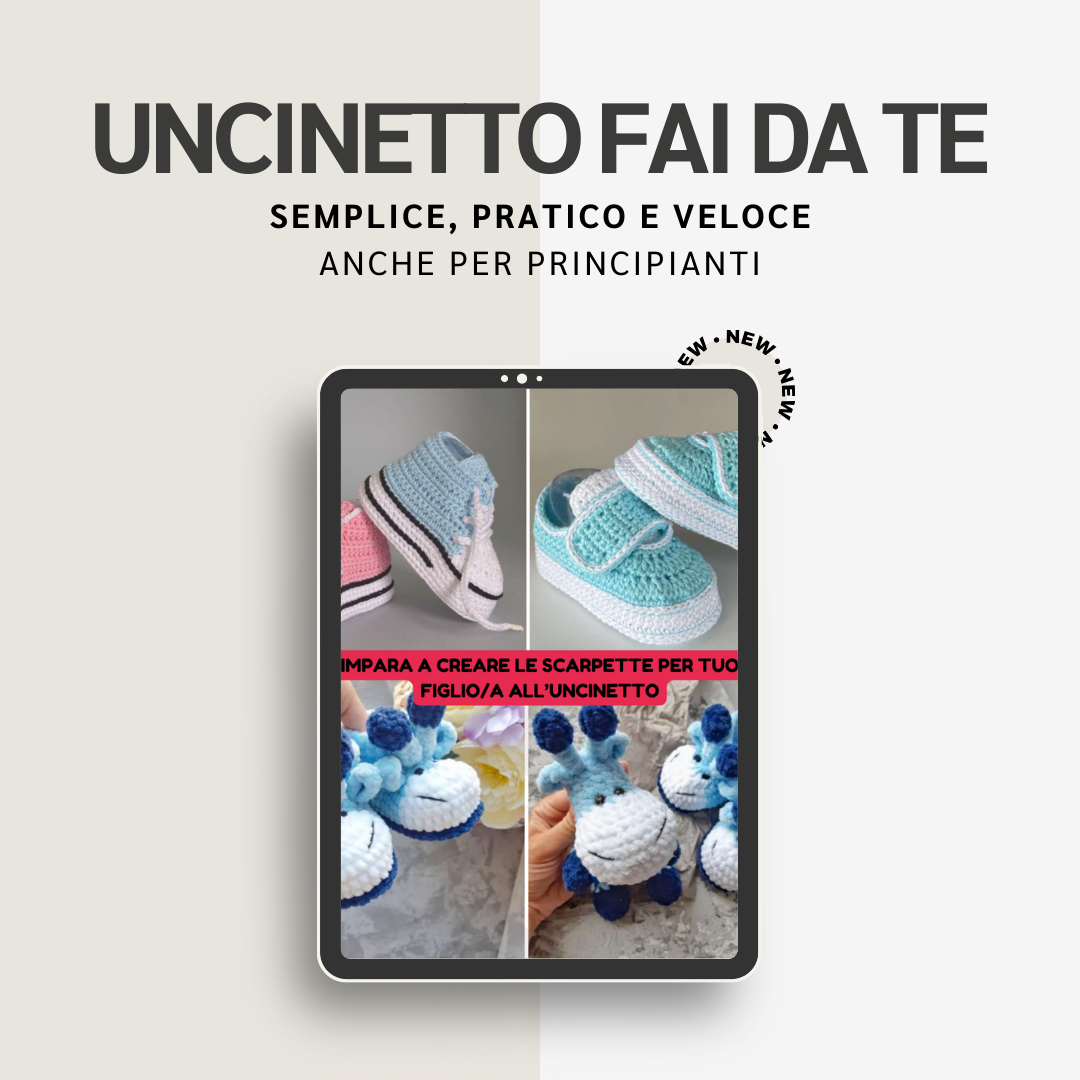 Kit 10 guide – Mini Scarpe all'Uncinetto